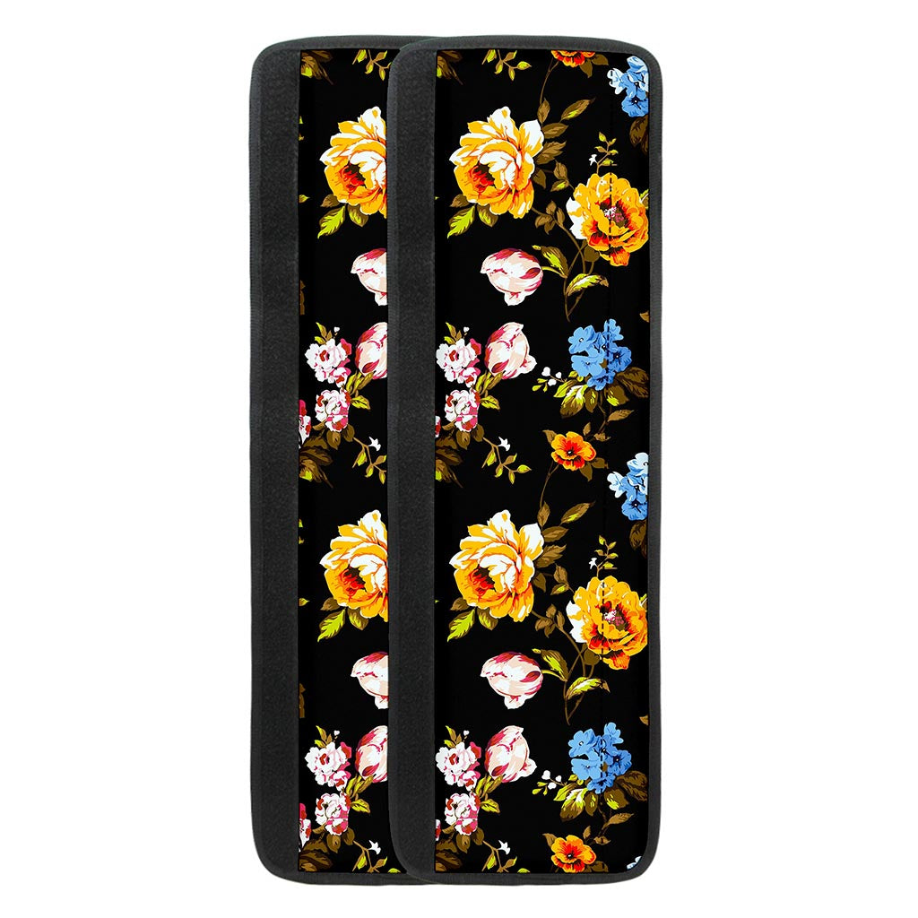 Vintage Floral Flower Pattern Print Refrigerator Handle Covers