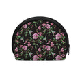 Vintage Floral Hummingbird Print Coin Purse