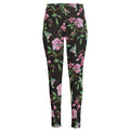 Vintage Floral Hummingbird Print High-Waisted Pocket Leggings
