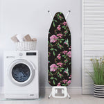 Vintage Floral Hummingbird Print Ironing Board Cover