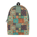 Vintage Floral Patchwork Pattern Print Backpack