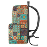Vintage Floral Patchwork Pattern Print Backpack