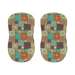 Vintage Floral Patchwork Pattern Print Bar Stool Covers