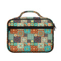 Vintage Floral Patchwork Pattern Print Briefcase Bible Bag