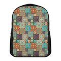 Vintage Floral Patchwork Pattern Print Casual Backpack