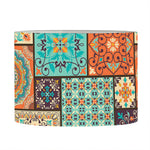Vintage Floral Patchwork Pattern Print Drum Lamp Shade