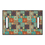 Vintage Floral Patchwork Pattern Print Golf Cart Seat Cover