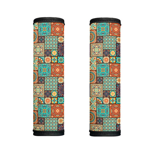 Vintage Floral Patchwork Pattern Print Handle Covers