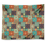 Vintage Floral Patchwork Pattern Print Tapestry