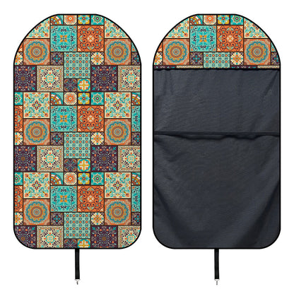 Vintage Floral Patchwork Pattern Print Waterproof Car Seat Cover