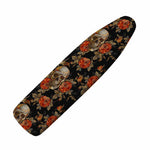 Vintage Floral Skull Pattern Print Ironing Board Cover