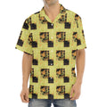 Vintage Flower Patchwork Pattern Print Aloha Shirt