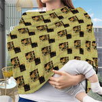 Vintage Flower Patchwork Pattern Print Baby Seat Cover