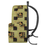 Vintage Flower Patchwork Pattern Print Backpack
