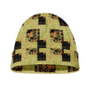 Vintage Flower Patchwork Pattern Print Beanie