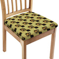 Vintage Flower Patchwork Pattern Print Chair Cushion Cover