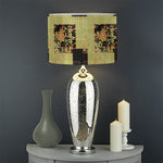 Vintage Flower Patchwork Pattern Print Drum Lamp Shade