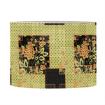 Vintage Flower Patchwork Pattern Print Drum Lamp Shade
