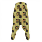 Vintage Flower Patchwork Pattern Print Hammer Pants