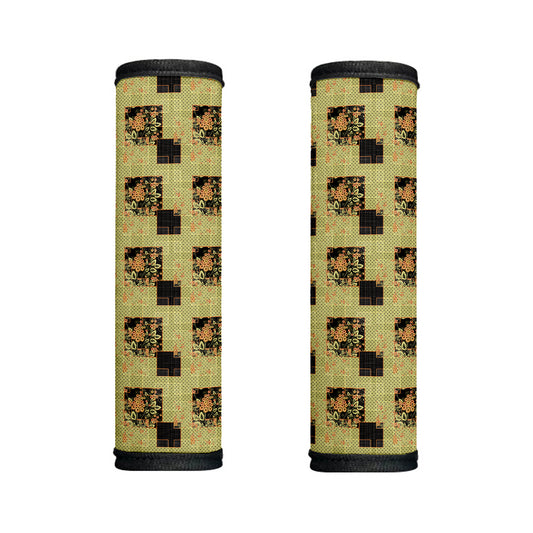 Vintage Flower Patchwork Pattern Print Handle Covers