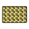 Vintage Flower Patchwork Pattern Print Kitchen Mat
