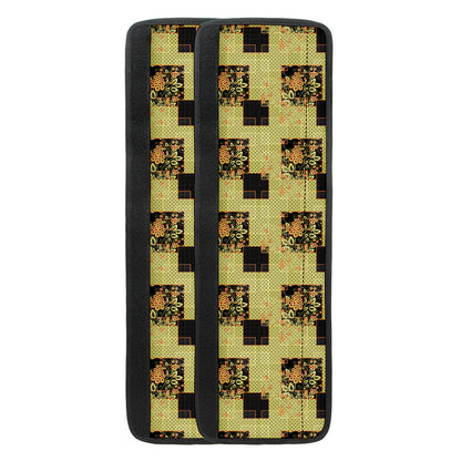 Vintage Flower Patchwork Pattern Print Refrigerator Handle Covers