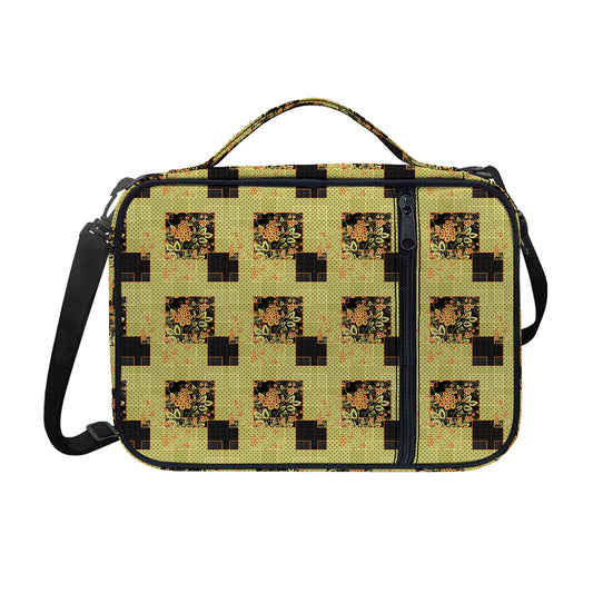 Vintage Flower Patchwork Pattern Print Shoulder Strap Bible Bag