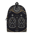 Vintage Gemini Zodiac Sign Print School Backpack