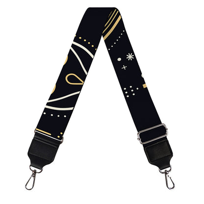 Vintage Gemini Zodiac Sign Print Bag Strap