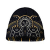 Vintage Gemini Zodiac Sign Print Beanie