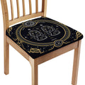 Vintage Gemini Zodiac Sign Print Chair Cushion Cover