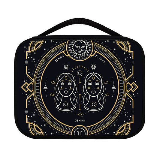 Vintage Gemini Zodiac Sign Print Classic Bible Case