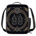 Vintage Gemini Zodiac Sign Print Crossbody Lunch Bag