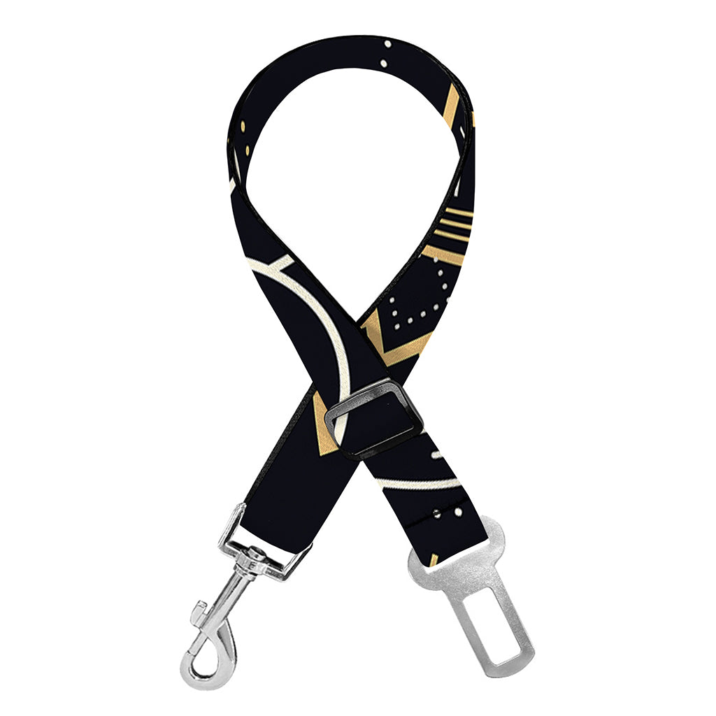 Vintage Gemini Zodiac Sign Print Dog Seat Belt