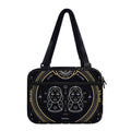 Vintage Gemini Zodiac Sign Print Double Strap Bible Bag