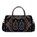 Vintage Gemini Zodiac Sign Print Duffel Bag