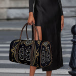 Vintage Gemini Zodiac Sign Print Duffle Bag