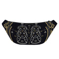 Vintage Gemini Zodiac Sign Print Fanny Pack