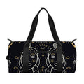 Vintage Gemini Zodiac Sign Print Gym Bag