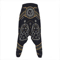 Vintage Gemini Zodiac Sign Print Hammer Pants