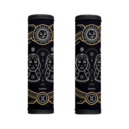 Vintage Gemini Zodiac Sign Print Handle Covers