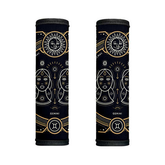 Vintage Gemini Zodiac Sign Print Handle Covers