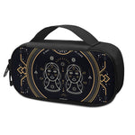 Vintage Gemini Zodiac Sign Print Insulin Cooler Travel Case