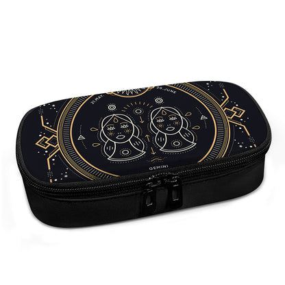 Vintage Gemini Zodiac Sign Print Insulin Cooler Travel Case