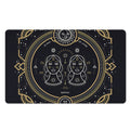 Vintage Gemini Zodiac Sign Print Polyester Doormat