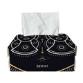 Vintage Gemini Zodiac Sign Print Rectangle Tissue Box Cover