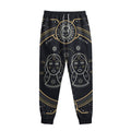 Vintage Gemini Zodiac Sign Print Sweatpants