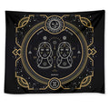 Vintage Gemini Zodiac Sign Print Tapestry