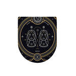 Vintage Gemini Zodiac Sign Print Toilet Lid Cover