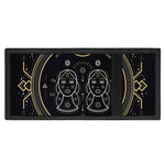 Vintage Gemini Zodiac Sign Print Trifold Wallet